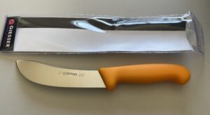 Giesser Skinning- Butcher- Knife, 15cm – Yellow handle (2025 15)
